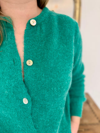 Gilet Mathilde • Vert