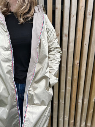 Oceane Windjacke für die Zwischensaison – Beige