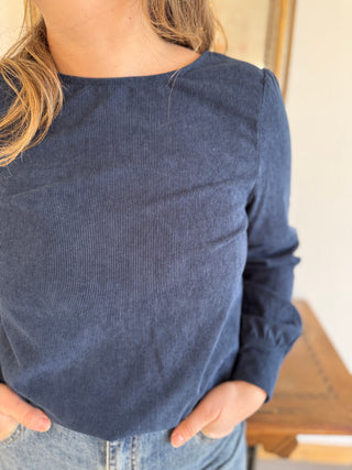 Suzanne blouse • Navy