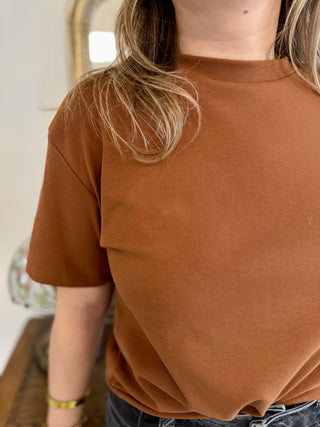 François T-shirt • Camel