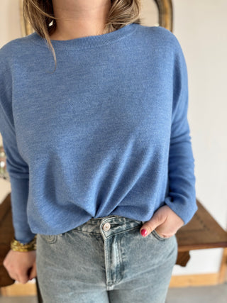 Livia Sweater • Chambray