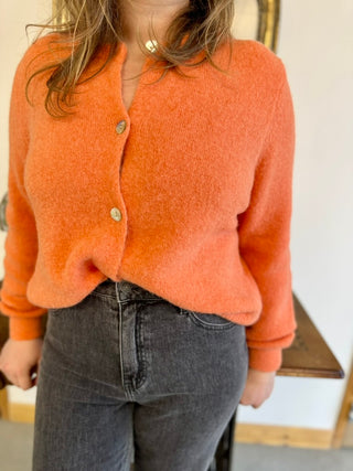 Gilet Mathilde • Orange