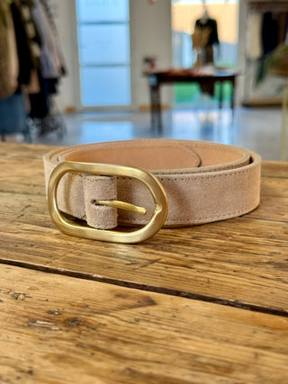 Liana Belt • Beige (suede look)