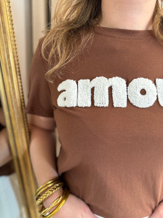 T-shirt Louna - Marron