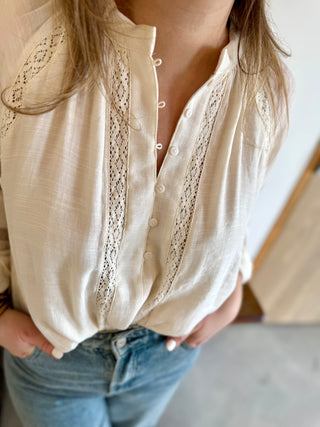 Bluse mit Blumenmuster