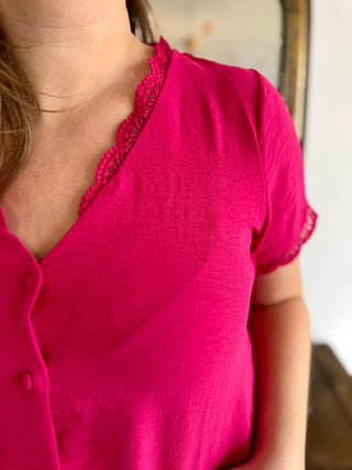 Top Marcel • Fuschia