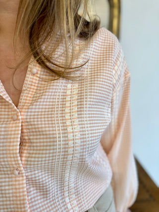 Céline blouse • Pink