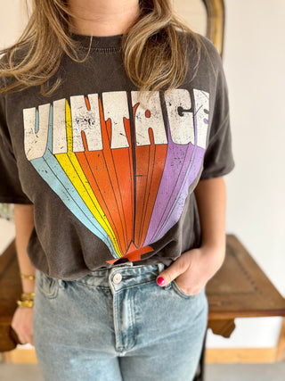 Vintage T-shirt • Black