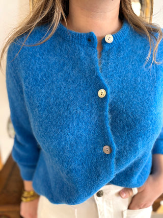 Gilet Mathilde • Bleu Azur