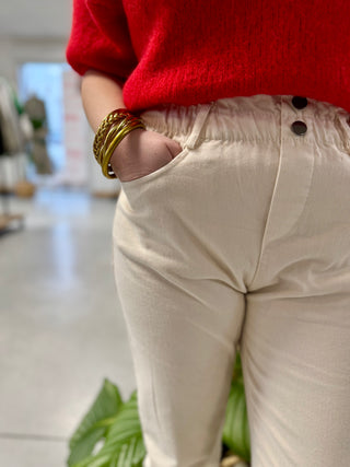 Aude pants • Beige