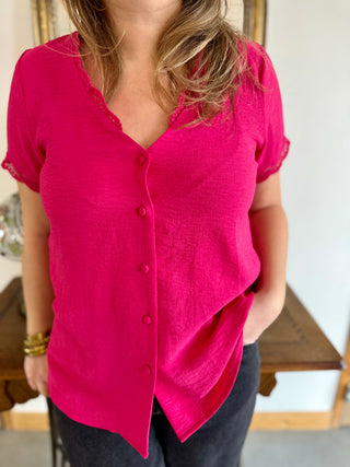 Top Marcel • Fuschia