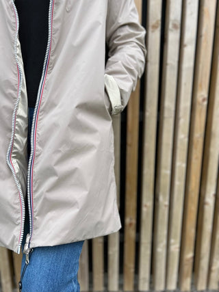 Oceane Windjacke für die Zwischensaison – Beige