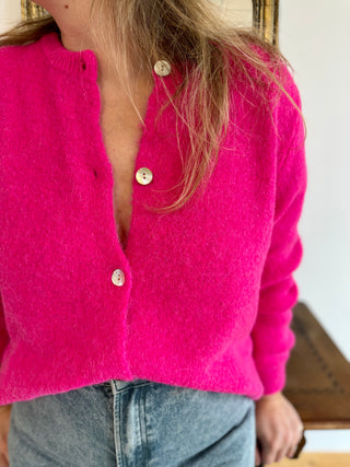 Gilet Mathilde • Rose