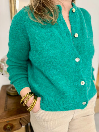 Gilet Mathilde • Vert