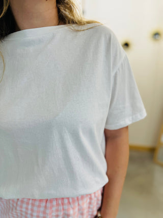 T-shirt Zoe - Blanc