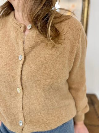 Gilet Mathilde • Camel