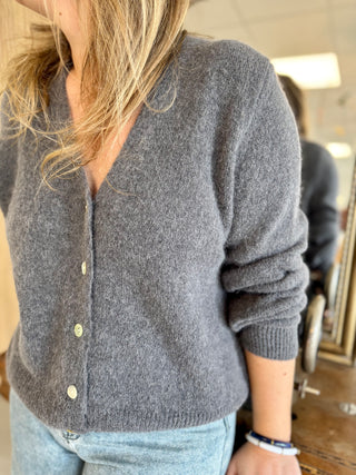 Gilet Jeanne • Gris foncé