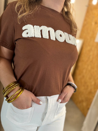 T-shirt Louna - Marron