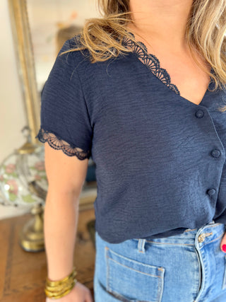 Top Marcel • Navy