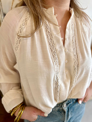 Bluse mit Blumenmuster