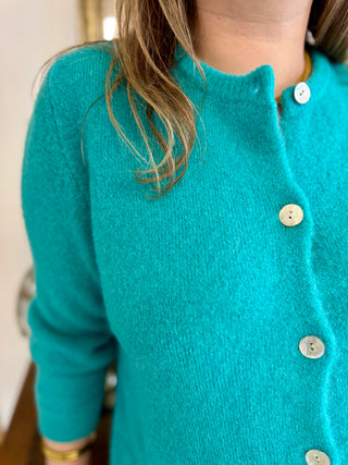 Gilet Mathilde • Turquoise