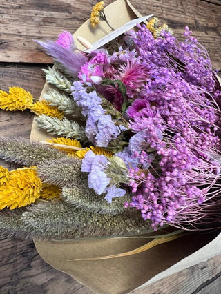 Bouquet de fleurs séchées - The bichette