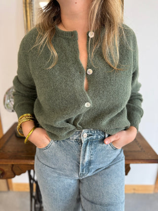 Mathilde vest • Khaki