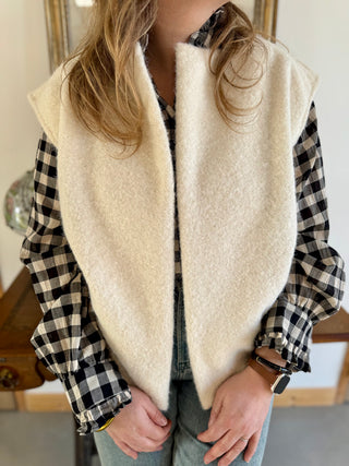 Gilet Ella • Ecru