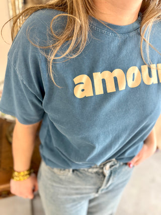 Love T-shirt ❤️ • Duck Blue