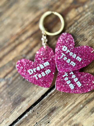 ✨ Bichette glitter keychain✨